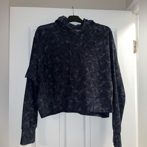 Athleta Crop Hooded Sweatshirt